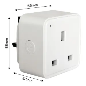 TCP Smart Compact Plug 240V, Pack of 4