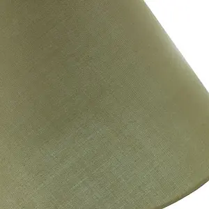 12 Olive Green Cotton Coolie Lampshade Suitable for Table Lamp or Pendant