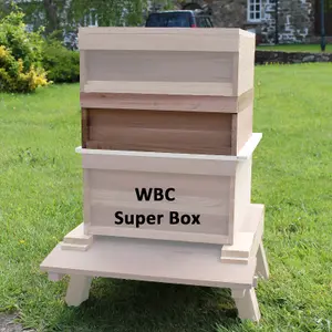 Bee WBC Bee Hive Part - Cedar Super Box Beekeeping Beehive