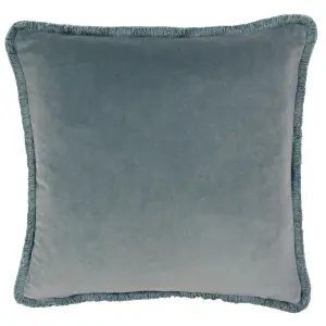 Paoletti Freya Reversible Fringed Polyester Filled Cushion