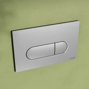 VitrA Loop Chrome Round Flush Plate