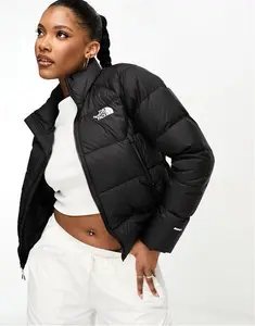 The North Face Hyalite Down Puffer Jacket In Black - Black (Size: XL)