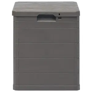 Berkfield Garden Storage Box 90 L Brown