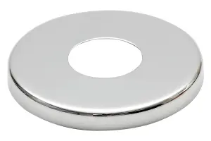 Tycner 21mm (1/2") Collar Chrome Plated Steel Valve Tall Hole Cover Tap Rose 8mm Height