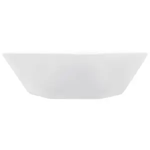 vidaXL Wash Basin 41x36.5x12 cm Ceramic White