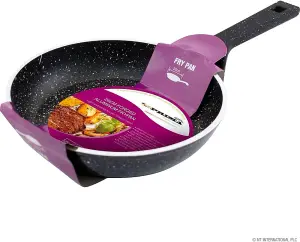 New 26cm Aluminium Non Stick Forged Marble Coated Cooking Frying Pan