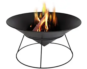 Primrose Kalama Outdoor Cast Iron Fire Bowl Pit 56cm