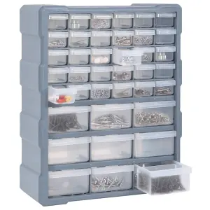 Berkfield Multi-drawer Organiser with 39 Drawers 38x16x47 cm