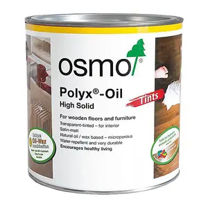 Osmo Polyx Hard Wax Oil Tints - White - 2.5 Litre