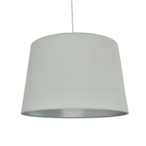 Inlight Lewell Duck Egg Linen effect Contemporary Light shade (D)40cm