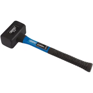 Draper Rubber Dead Blow Hammer with Fibreglass Shafts 900g/32oz 74320