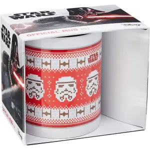 Star Wars Stormtrooper Christmas Mug Red/White (One Size)