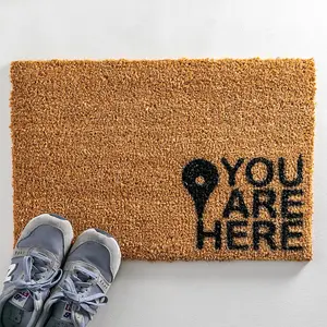 You are Here Doormat - Regular 60x40cm