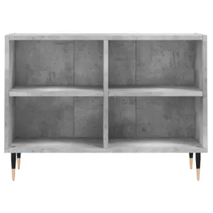 Berkfield TV Cabinet Concrete Grey 69.5x30x50 cm Engineered Wood