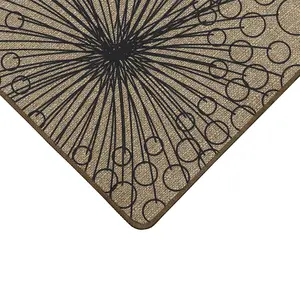 JVL Elegance Machine Washable Doormat and Runner, Dandelion Clock