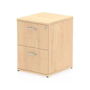 Impulse 50cm Wide 2 -Drawer File Cabinet Maple