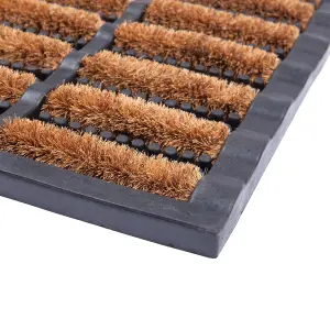 Nicola Spring Heavy Duty Scraper Door Mat - 60cm x 40cm - Pack of 2