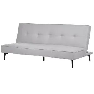 Beliani Modern Sofa Bed ESSVIK Light Grey