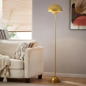 Elegant Golden Decorative Floor Lamp Stand Light,160cm H