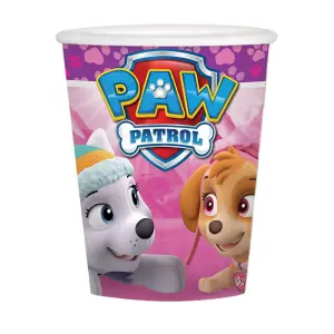 Paw Patrol Paper 266ml Party Cup (Pack of 8) Multicoloured (One Size)