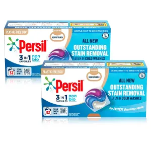 Persil 3-in-1 Washing Capsules Gentle Next to Sensitive skin, 32 Washes, 2Pk