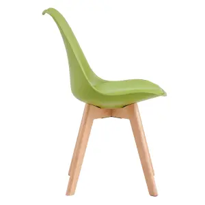 MCC Direct Eva Dining Chairs Set of 2 Green