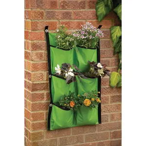 Draper 6-Section Fabric Hanging Grow Bag 10107