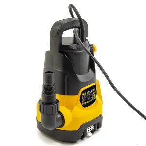 Submersible Water Pump Dirty & Clean Water Wolf 750w, Float Switch + 10m Fast Flow 1.25" Hose