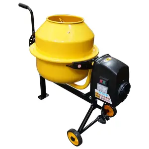 RocwooD Electric Cement Concrete Mixer 70L Drum 220W