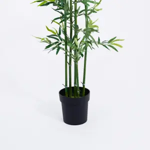 Blooming Artificial - 210cm / 7ft Fake Green Stem Bamboo