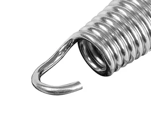 15.2cm / 6 Inch Trampoline Springs (Hook to Hook) - Heavy-Duty Galvanised Replacement Springs - Set of 15