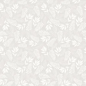 Galerie Tiny Tots 2 Greige Koala Leaf Smooth Wallpaper