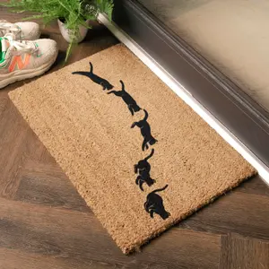 Jumping Cats Doormat (60 x 40cm)