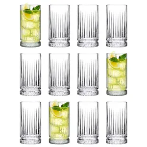 Pasabahce Elysia Highball Glasses - 435ml - Pack of 12