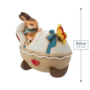 Cradle with Little Bunny