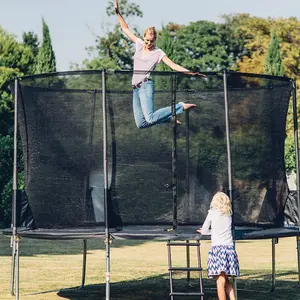 8ft Space Zone II Springsafe Trampoline and Enclosure