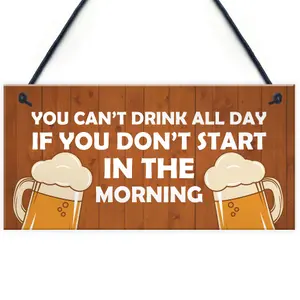 Novelty Home Bar Signs Hanging Door Wall Sign Bar Pub Plaque Sign Gift