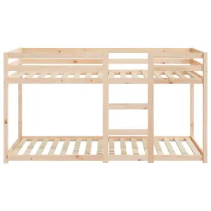 Berkfield Bunk Bed 80x200 cm Solid Wood Pine