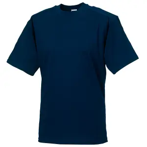 Russell Europe Mens Workwear Short Sleeve Cotton T-Shirt