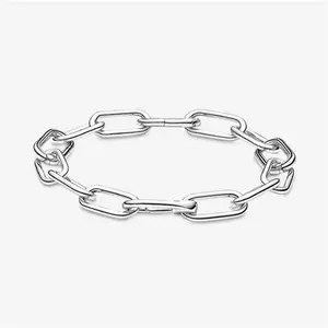 Pandora ME Medium-Link Chain Bracelet - Sterling Silver - Sz. 23 cm