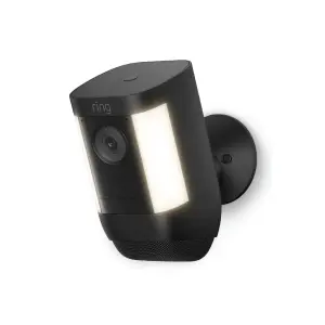 Ring Spotlight Cam Black Smart battery-powered IP camera Pro