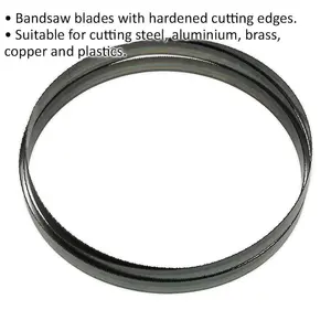 High-Performance 2105 x 20 x 0.9mm Bi-Metal Bandsaw Blade - 14 TPI for Metal Cutting