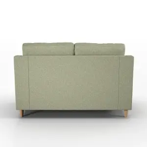 Baxter Sage Tufted Fabric 2 Seater Sofa