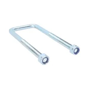 2 PACK M12 60mm x 165mm U-Bolt / N-Bolt for Trailers HIGH TENSILE