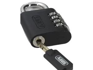 ABUS Mechanical 158KC/45mm Combination Padlock with Key Override