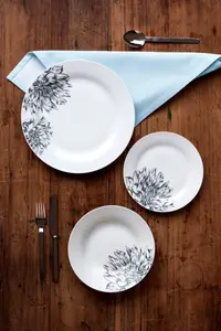 Interiors by Premier Avie 12Pc Botanic Dinner Set