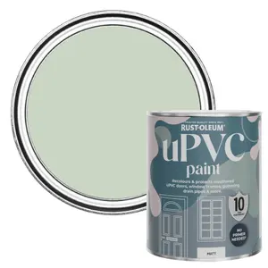 Rust-Oleum Laurel Green Matt UPVC Paint 750ml