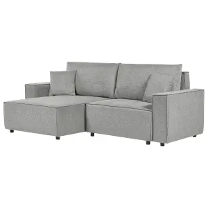 Corner Sofa KARILA Grey Right Hand