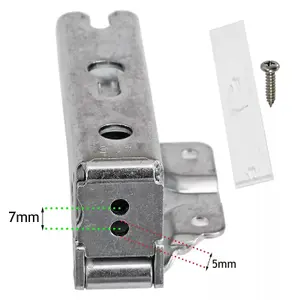 SPARES2GO Integrated Fridge Door Hinges for Lamona Diplomat Freezer 3362 3363 5.0 41,5