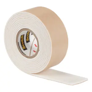 3M Scotch-Fix Mirror Beige Mounting Tape (L)1.5m (W)19mm